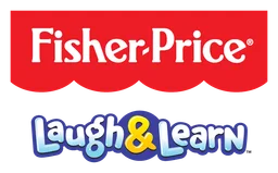 Fisher Price logo, horizontal version, on a transparent background