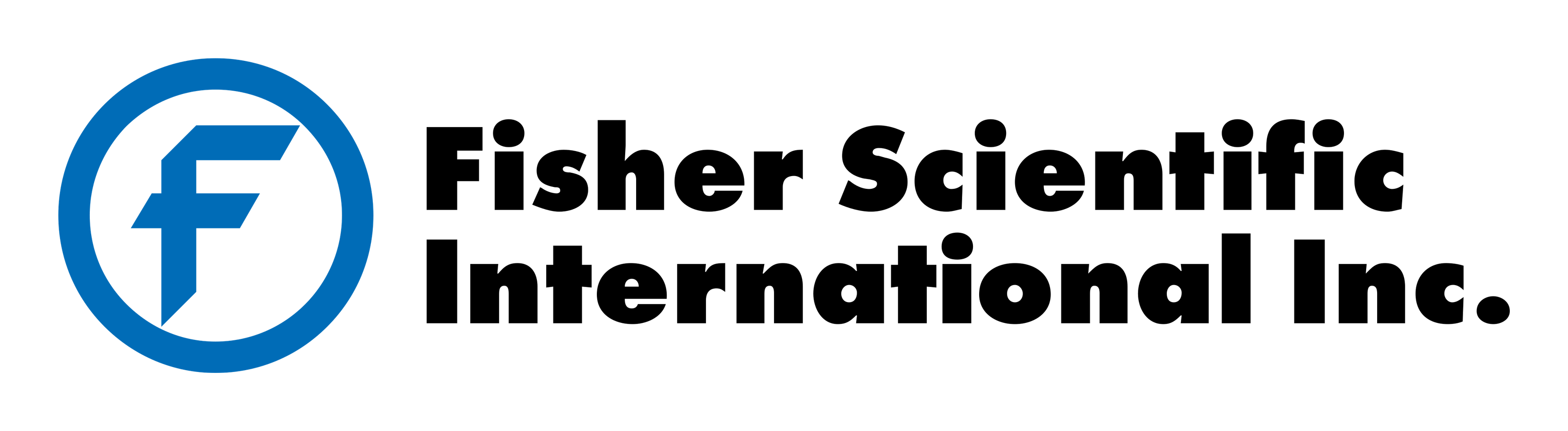 Fisher Scientific logo on a transparent background