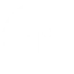 Fit Athletics logo, white icon version, on a transparent background