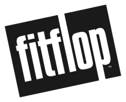 Fitflop logo, black icon version, on a transparent background