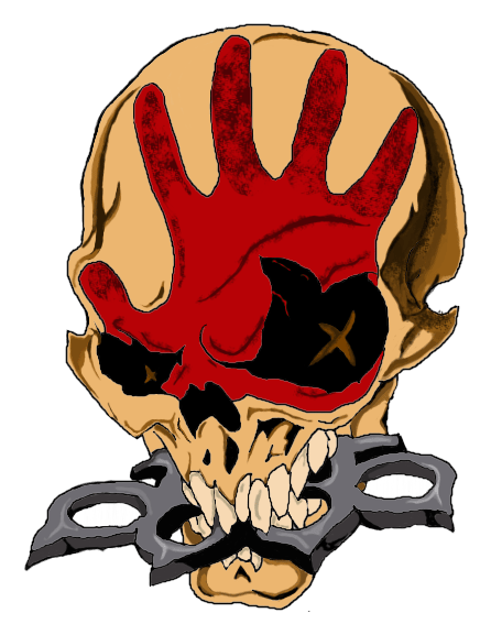 Five Finger Death Punch logo on a transparent background