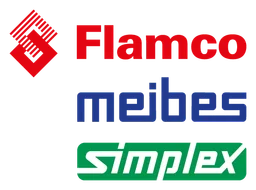 Flamco logo, horizontal version, on a transparent background