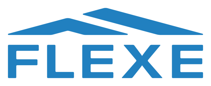 Flexe logo on a transparent background