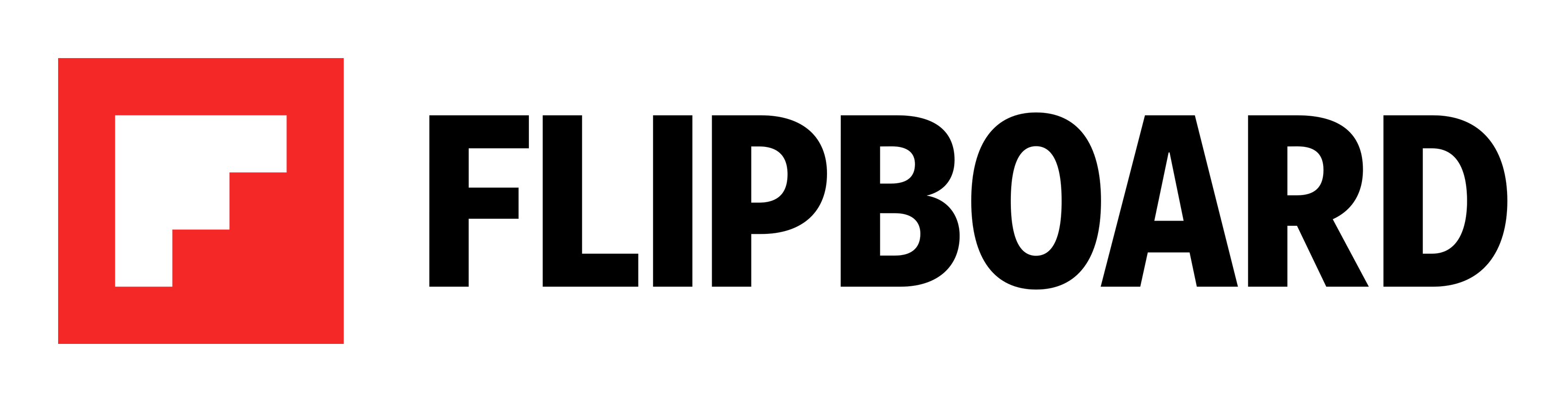 Logo da Flipboard em fundo transparente
