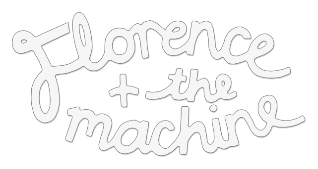 Florence and the Machine logo on a transparent background