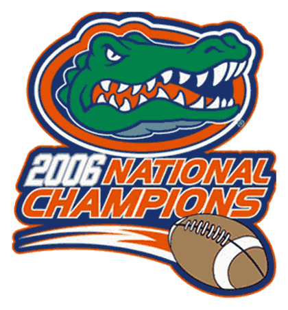 Florida Gators logo, icon version, on a transparent background