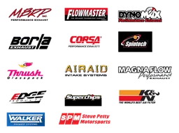 Flowmaster logo, horizontal version, on a transparent background