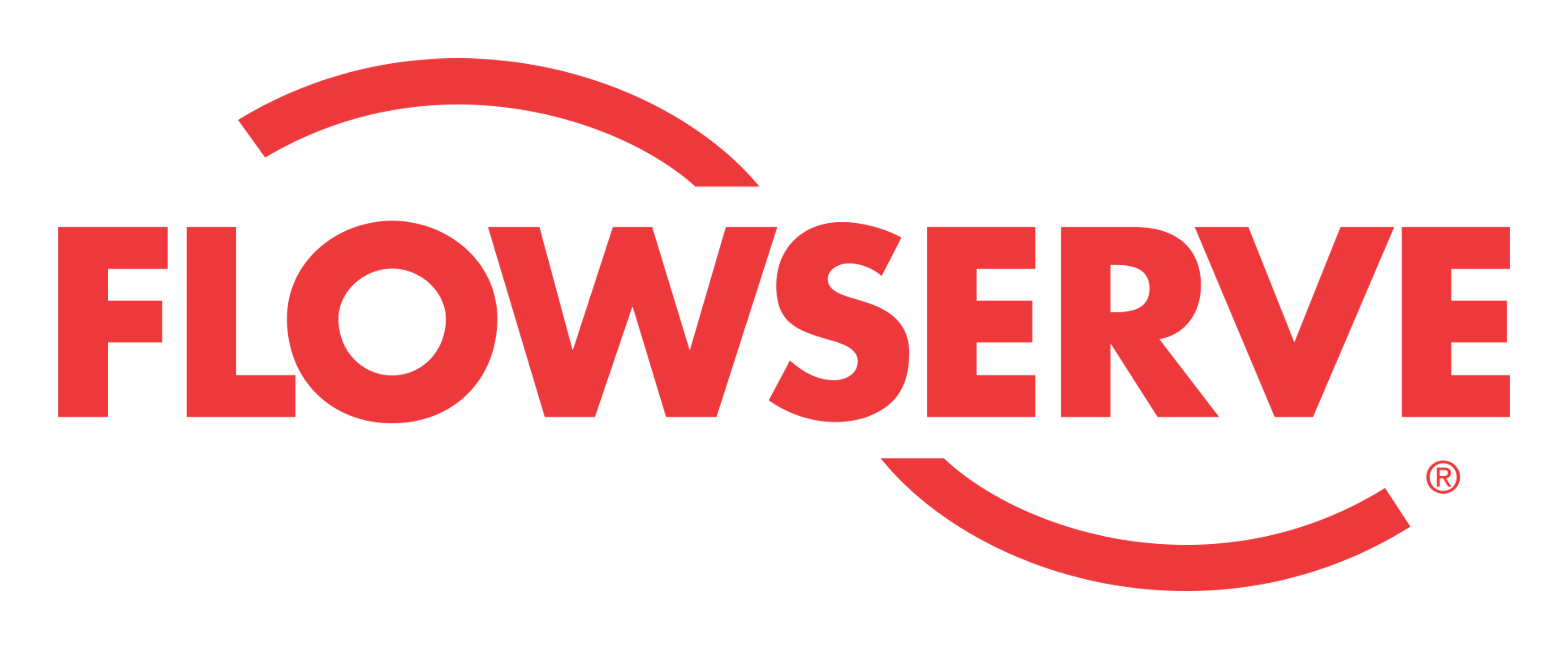 Flowserve logo on a transparent background