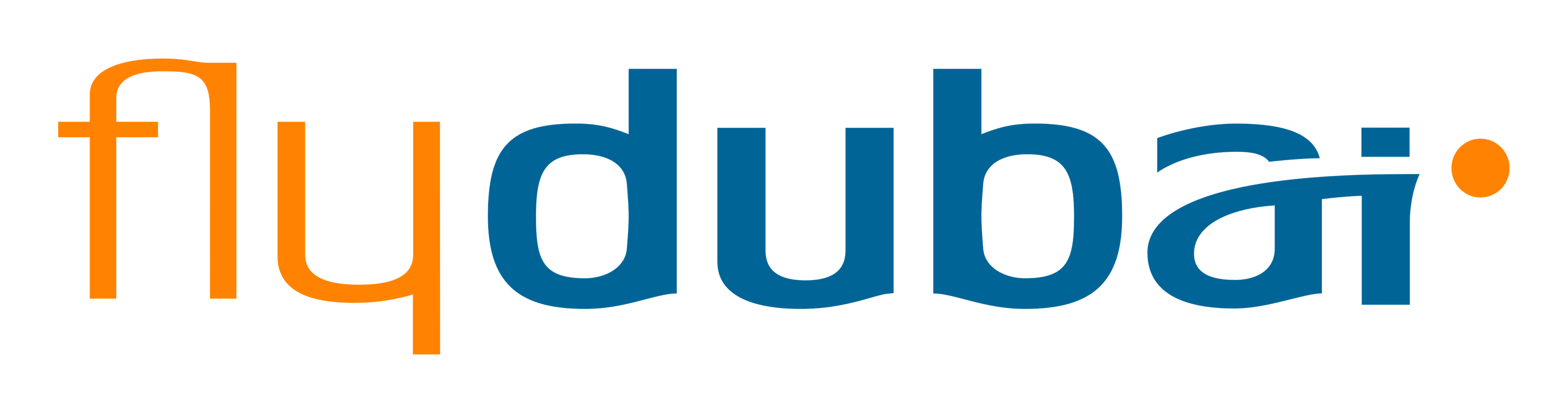 Logo da Flydubai em fundo transparente