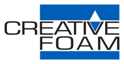 Foam logo, horizontal version, on a transparent background