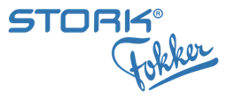 Fokker logo, wordmark version, on a transparent background