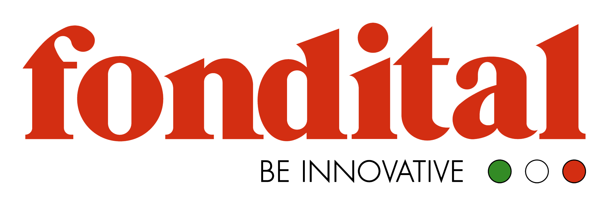 Fondital logo on a transparent background