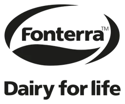 Fonterra のロゴ、ブラック アイコンバージョン（背景透過）