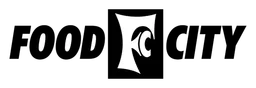 Logo de Food City, versión logotipo negro, sobre fondo transparente