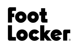 Foot Locker のロゴ、モノクロバージョン（背景透過）