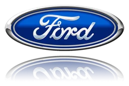 Ford logo, horizontal version, on a transparent background