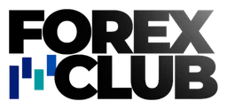 Forex Club logo, black version, on a transparent background