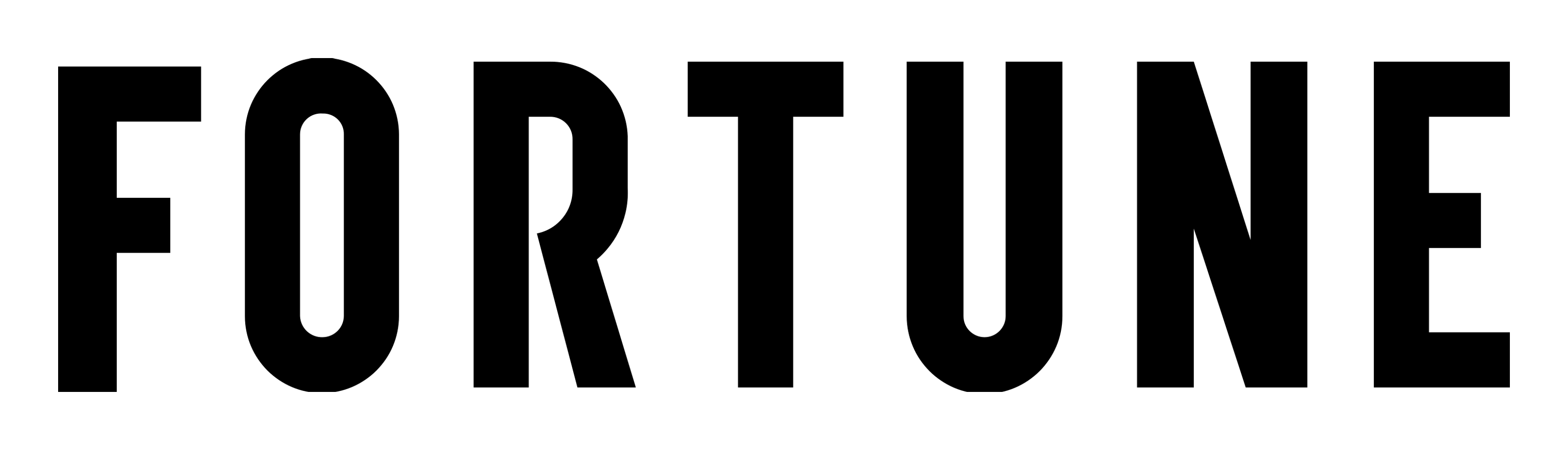 Fortune logo on a transparent background