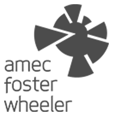 Foster Wheeler logo, black icon version, on a transparent background