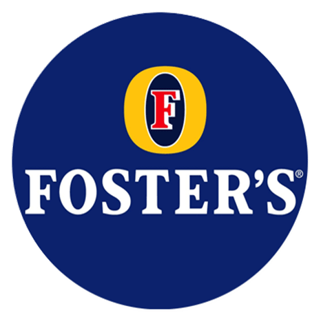 Fosters logo on a transparent background