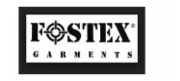 Fostex logo, monochrome version, on a transparent background