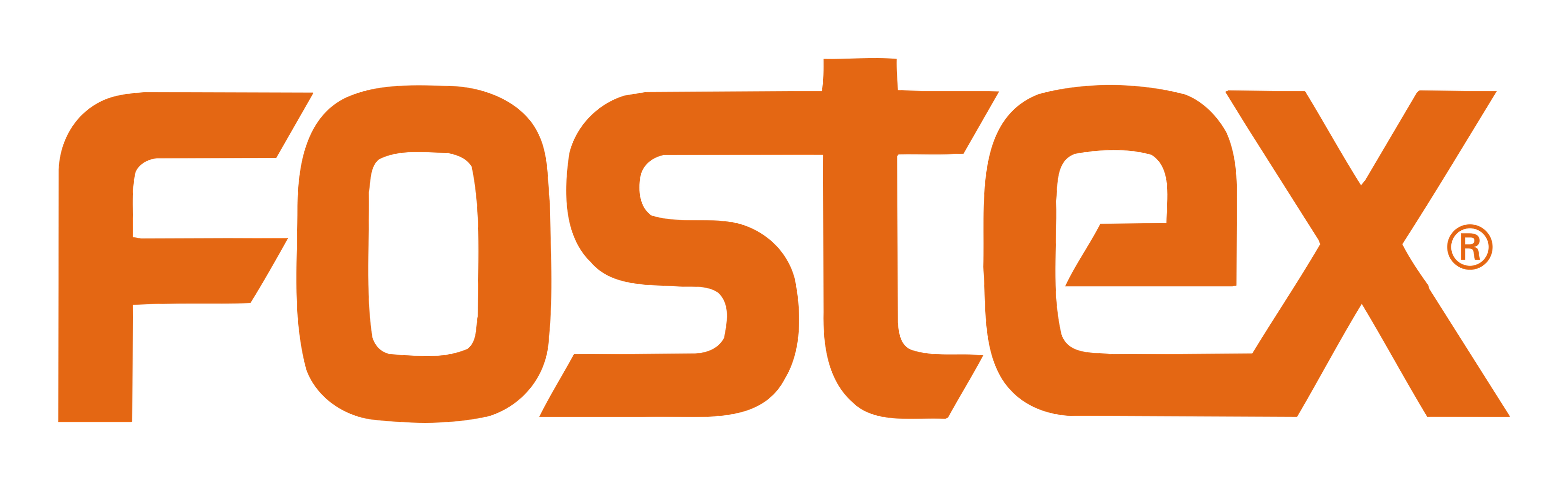 Fostex logo on a transparent background
