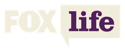 Fox Life logo, white wordmark version, on a transparent background