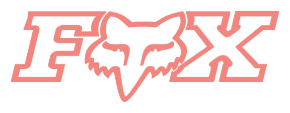 Fox Racing logo on a transparent background