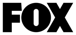 Fox logo, black version, on a transparent background