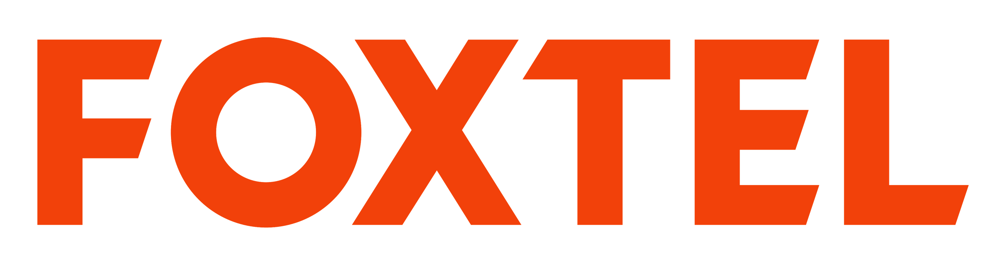 Foxtel logo on a transparent background