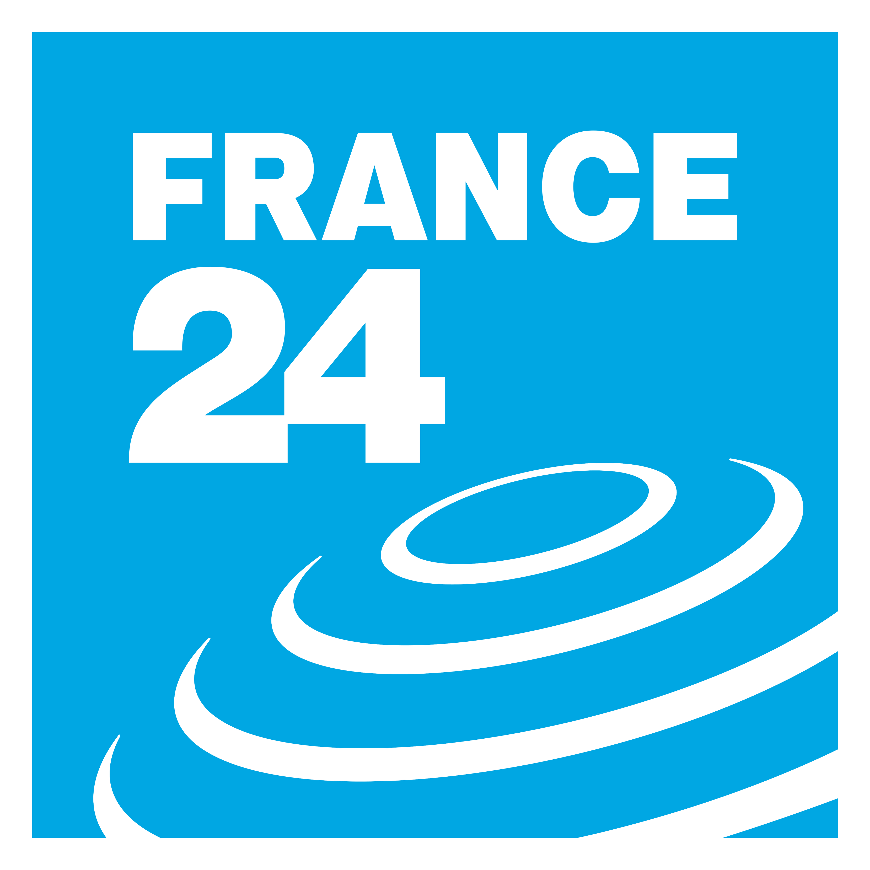 France 24 logo on a transparent background