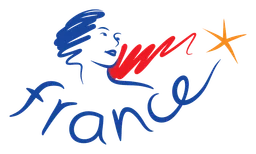 France Tourism logo, horizontal version, on a transparent background