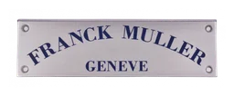 Franck Muller logo, monochrome wordmark version, on a transparent background