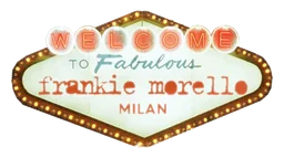 Frankie Morello logo, horizontal version, on a transparent background