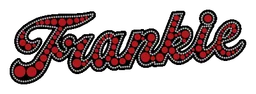 Frankie Morello logo, wordmark version, on a transparent background