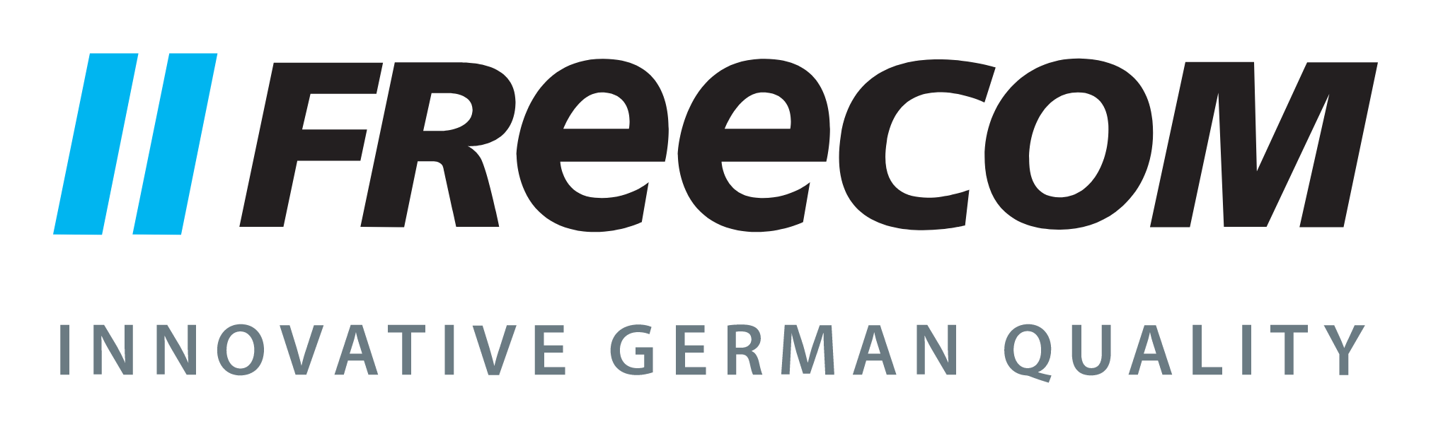 Freecom logo on a transparent background