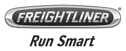 Freightliner logo, monochrome wordmark version, on a transparent background