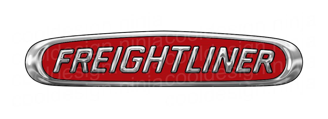 Freightliner logo on a transparent background