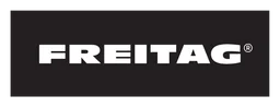 Freitag logo, black wordmark version, on a transparent background