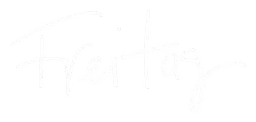 Freitag logo, white version, on a transparent background