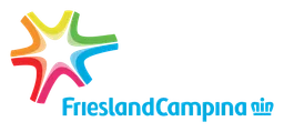 Frieslandcampina logo, horizontal version, on a transparent background