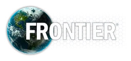 Frontier logo, horizontal version, on a transparent background