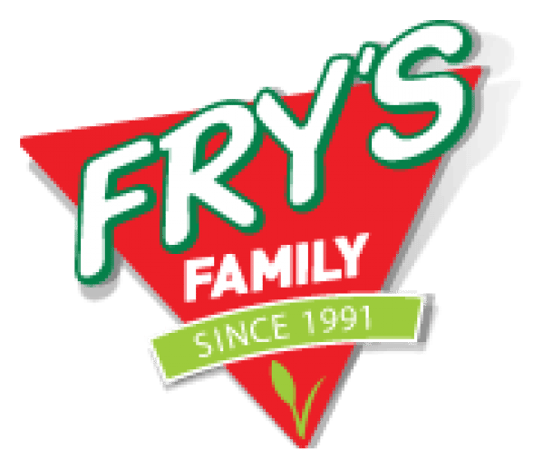 Frys Electronics logo on a transparent background