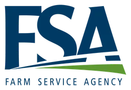 Fsa logo, horizontal version, on a transparent background