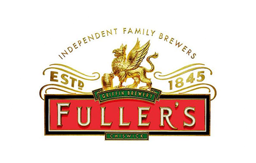 Fullers Brewery logo on a transparent background