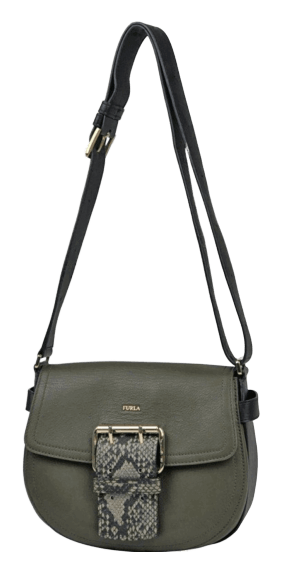 Furla logo, black version, on a transparent background