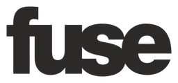 Fuse logo, black version, on a transparent background
