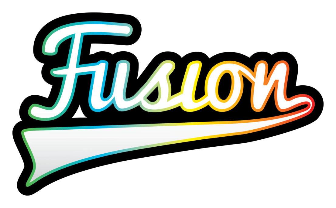 Fusion logo on a transparent background