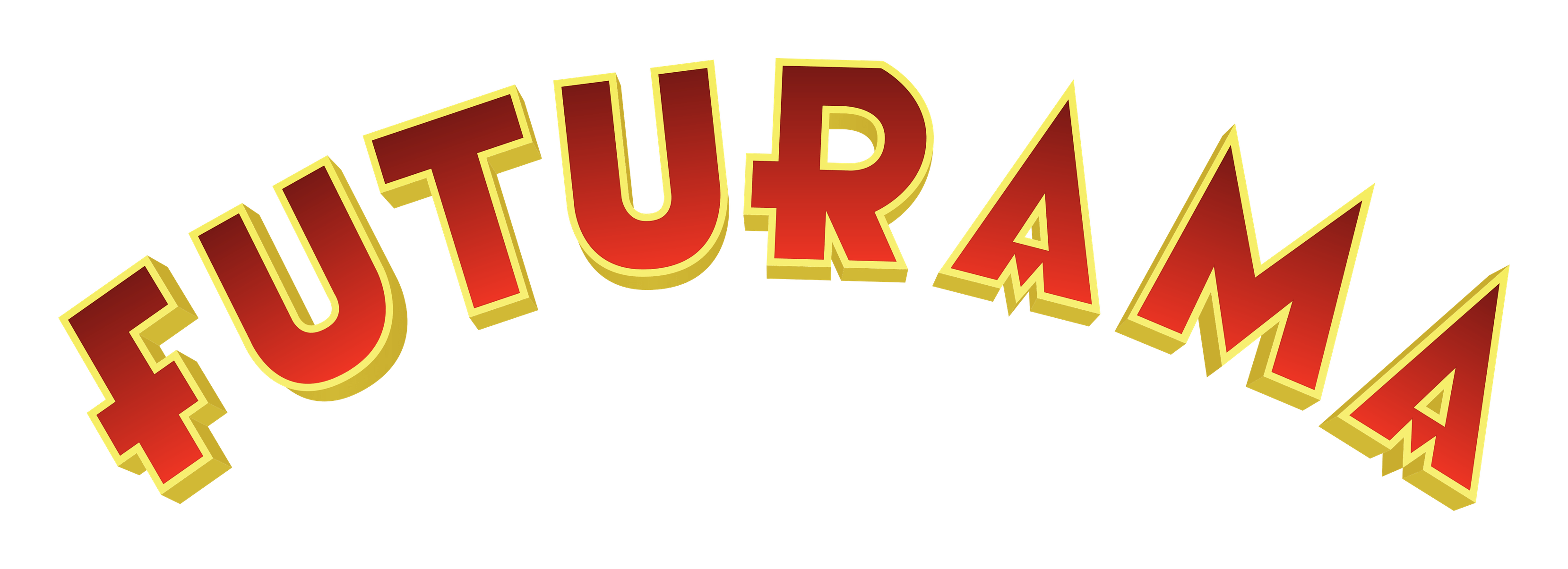Futurama logo on a transparent background