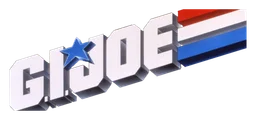 G I Joe logo, horizontal version, on a transparent background